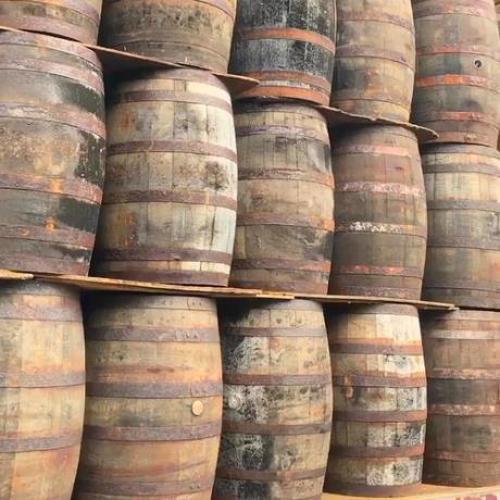 Weathered Oak Whiskey Barrel - Weathered Oak Whiskey Barrel