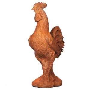 Cast Iron Cockerel Statue - 560mm High