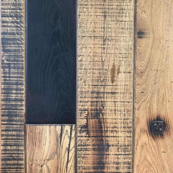 Engineered Oak flooring - Trevithick Saw-Marked, Pre-oiled