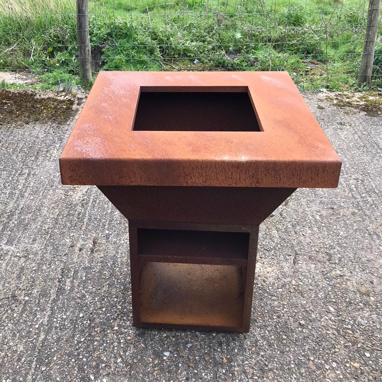 Corten Steel Potes Burner