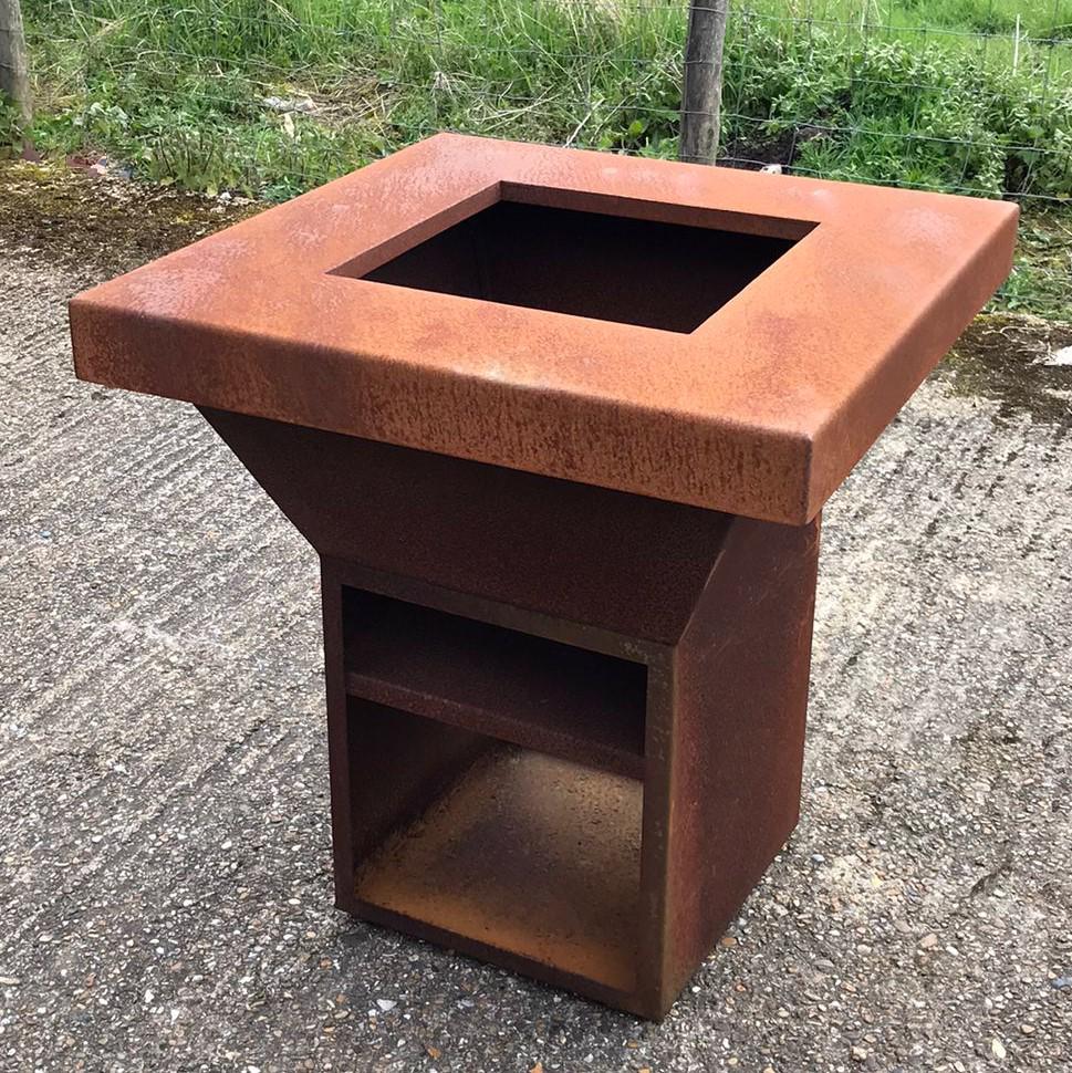 Corten Steel Potes Burner