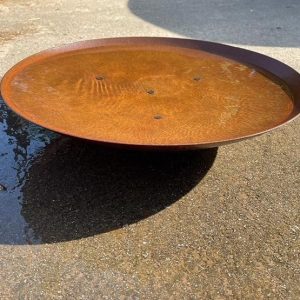 Corten Steel Fire-Pit/Water Bowl