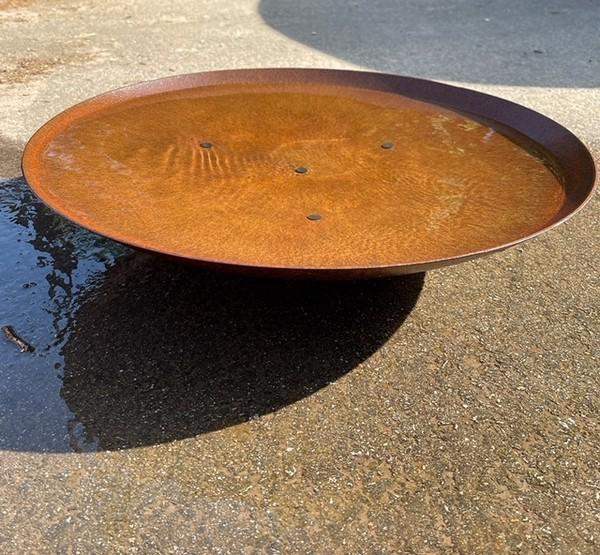 Corten Steel Fire-Pit/Water Bowl