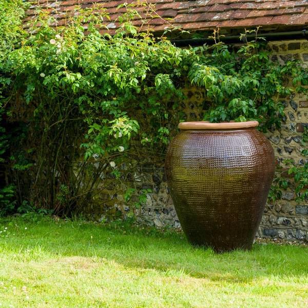 Fujian Yakuta Water Jar - Brown