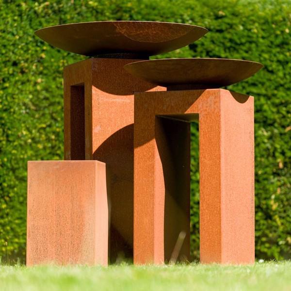 Mensa Corten U-Plinth