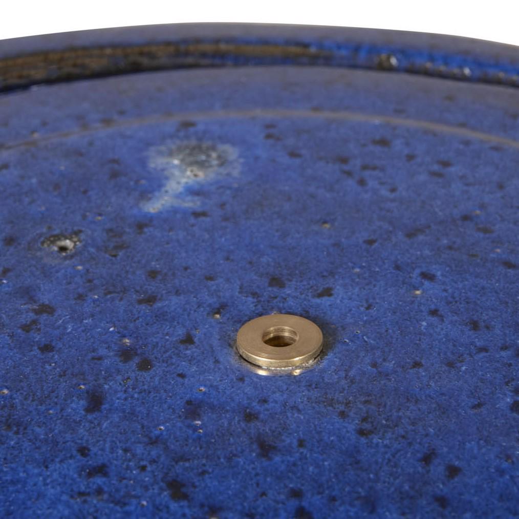 Glazed Ceramic Dunun Fountain - Blue