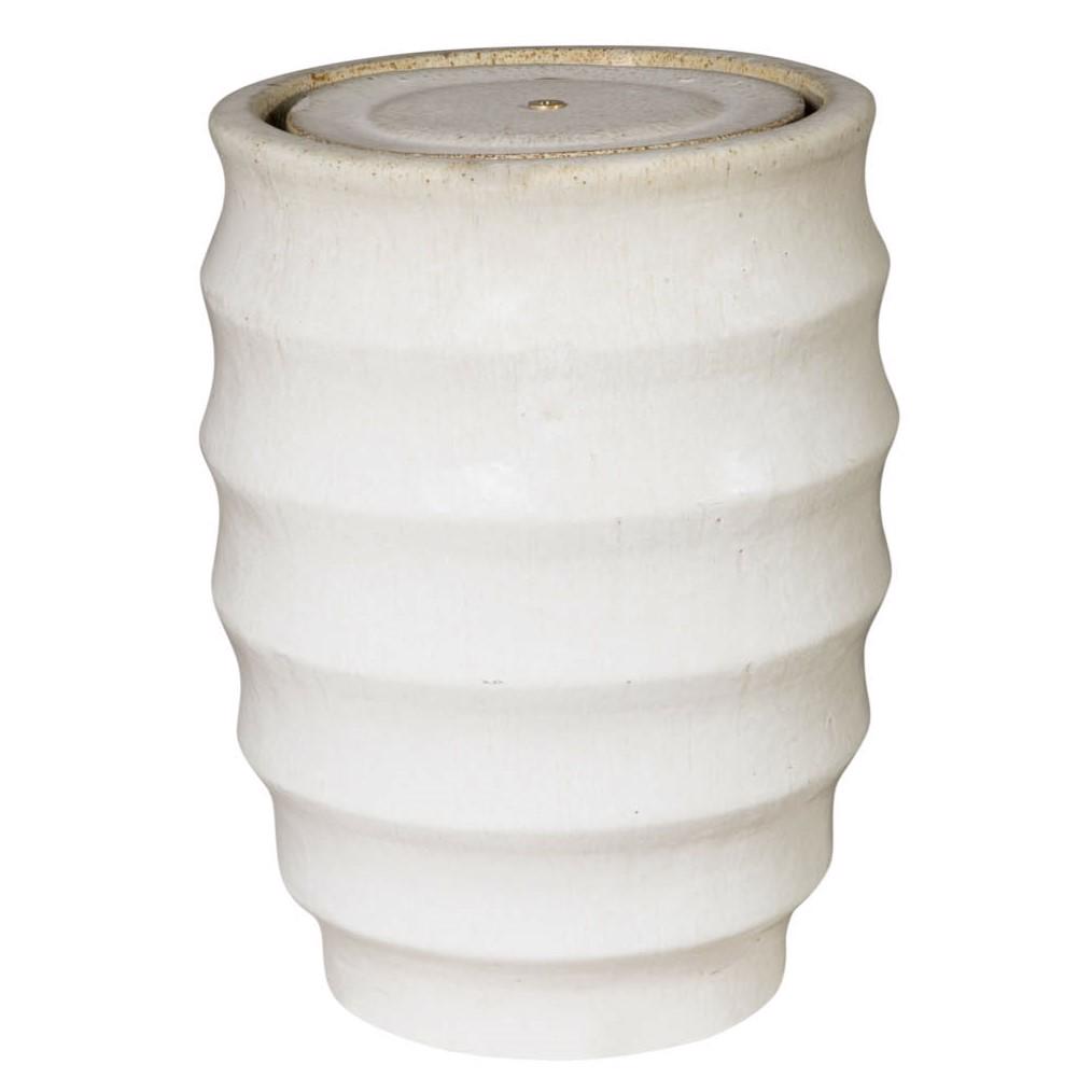 Glazed Ceramic Bosna Hi Fountain - Cream