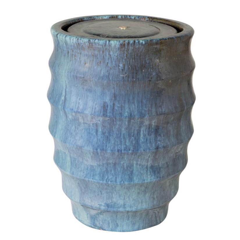 Glazed Ceramic Bosna Hi Fountain - Falling Green