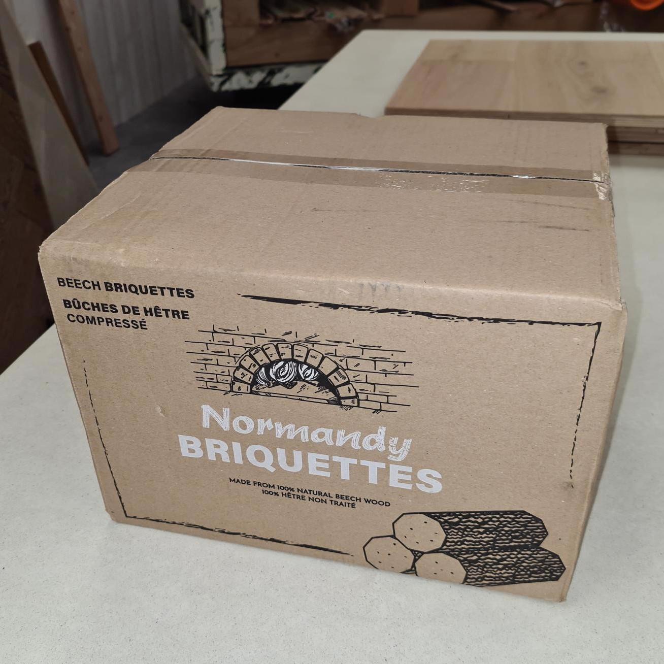 Normandy Beech Briquettes - 12kg Box