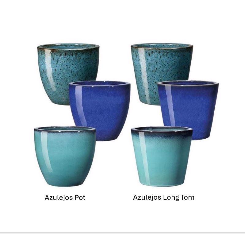 Azulejos Blue Pot