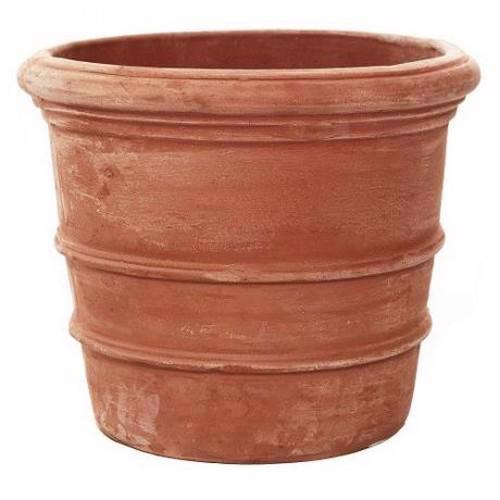 Terracotta Florentine Round Pot