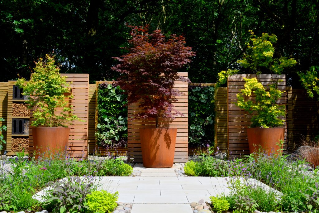 A Guide to Corten Steel Planters for Your Garden 4 David Keegan Garden Design Worsley Project 2016 4 1