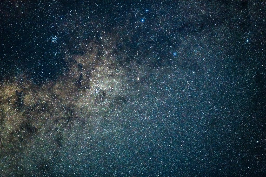 A close-up look at the Milky Way Night Sky from Blayney, Central West, NSW, Australia.