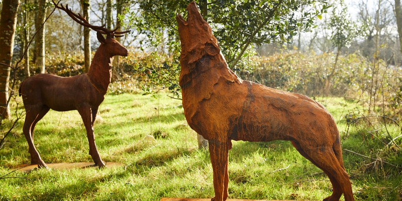 Cast Iron Garden Statues Gallery53