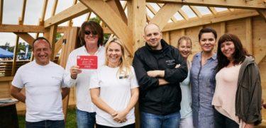 First Prize for Round Wood at Heathfield Show
