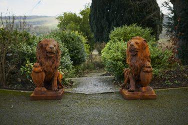 Make a Statement With Cast Iron & Corten Steel Garden Statues